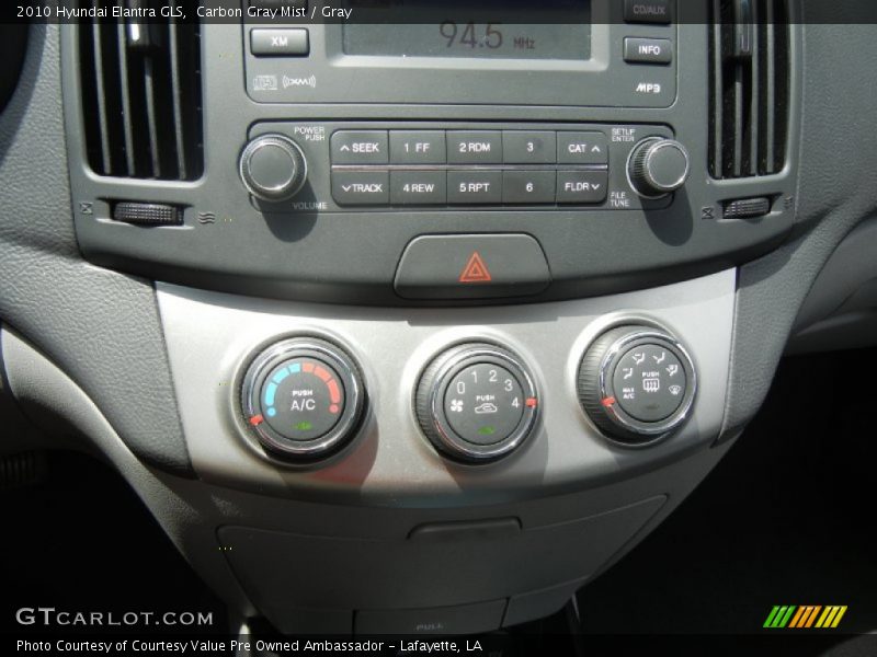 Carbon Gray Mist / Gray 2010 Hyundai Elantra GLS