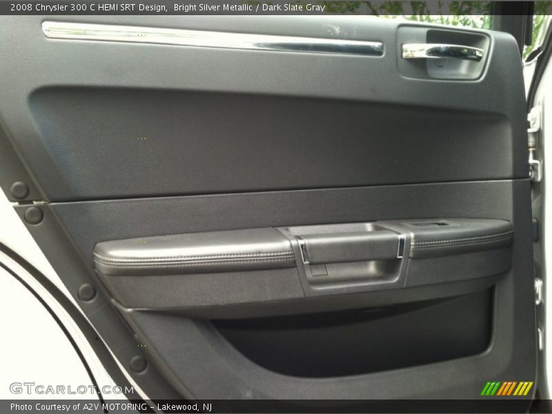 Bright Silver Metallic / Dark Slate Gray 2008 Chrysler 300 C HEMI SRT Design