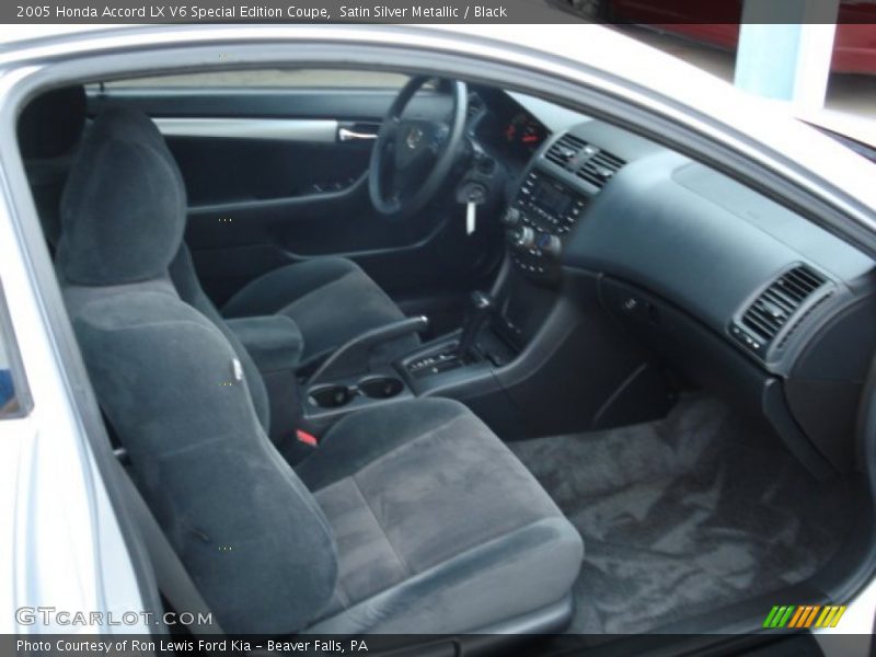 Satin Silver Metallic / Black 2005 Honda Accord LX V6 Special Edition Coupe