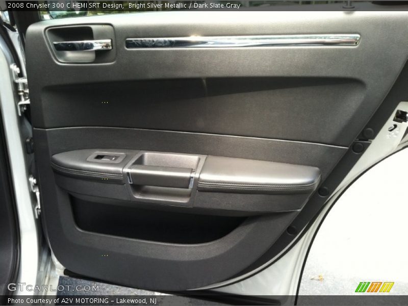 Bright Silver Metallic / Dark Slate Gray 2008 Chrysler 300 C HEMI SRT Design
