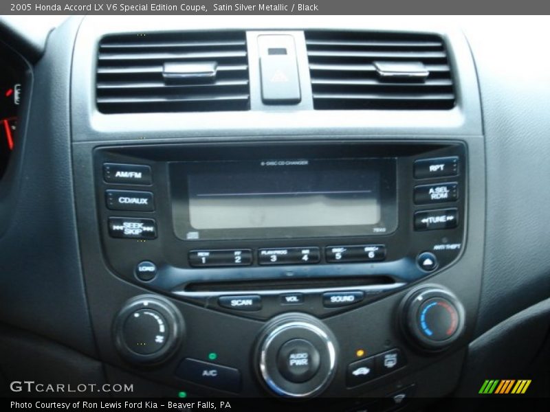 Satin Silver Metallic / Black 2005 Honda Accord LX V6 Special Edition Coupe