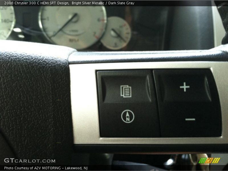 Bright Silver Metallic / Dark Slate Gray 2008 Chrysler 300 C HEMI SRT Design