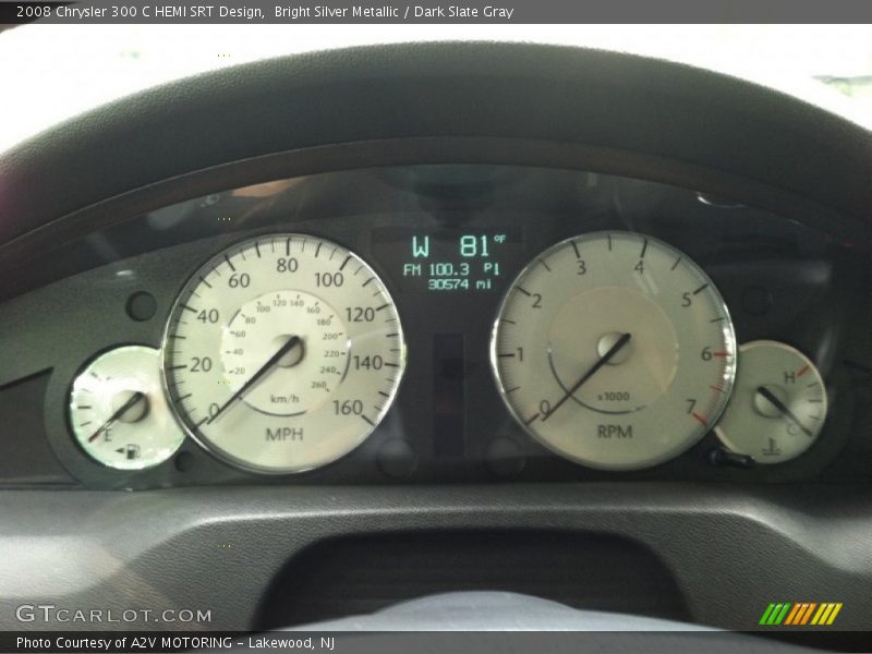  2008 300 C HEMI SRT Design C HEMI SRT Design Gauges