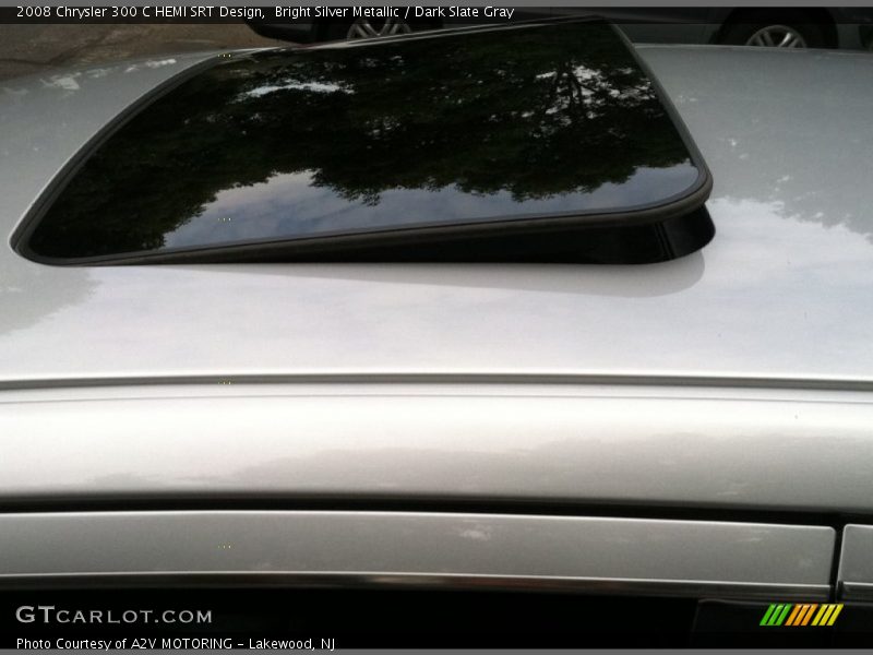Bright Silver Metallic / Dark Slate Gray 2008 Chrysler 300 C HEMI SRT Design