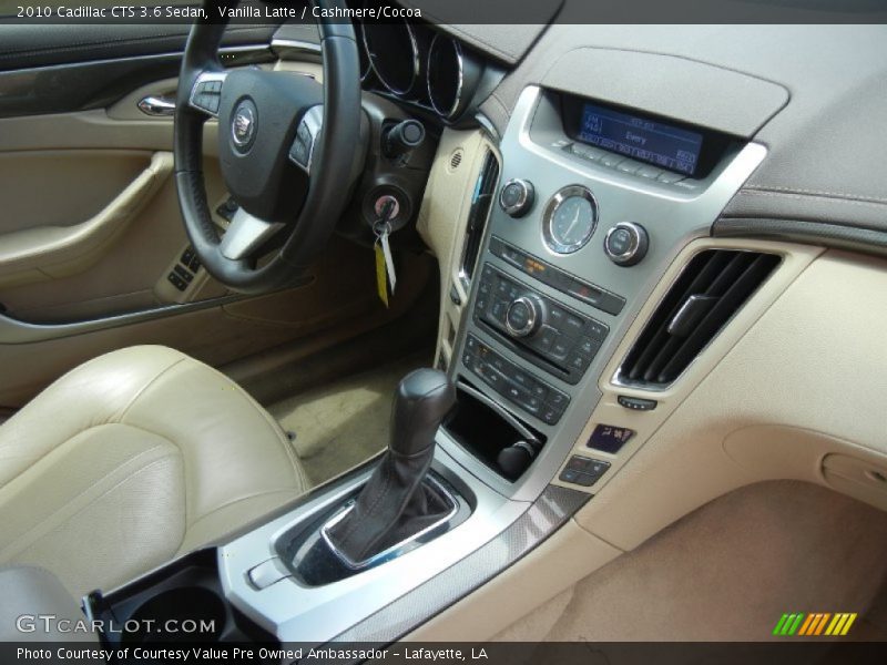Vanilla Latte / Cashmere/Cocoa 2010 Cadillac CTS 3.6 Sedan