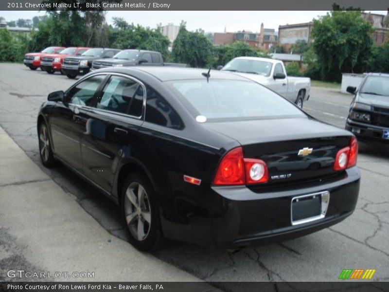 Black Granite Metallic / Ebony 2011 Chevrolet Malibu LT