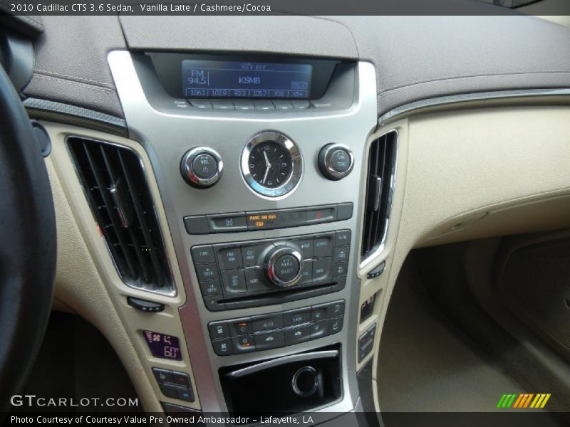 Vanilla Latte / Cashmere/Cocoa 2010 Cadillac CTS 3.6 Sedan