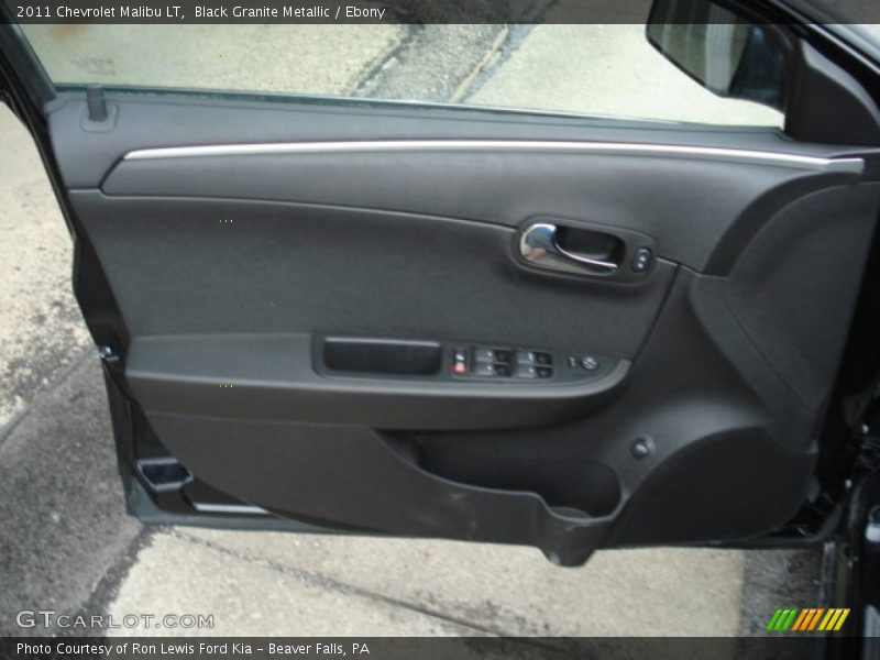 Black Granite Metallic / Ebony 2011 Chevrolet Malibu LT