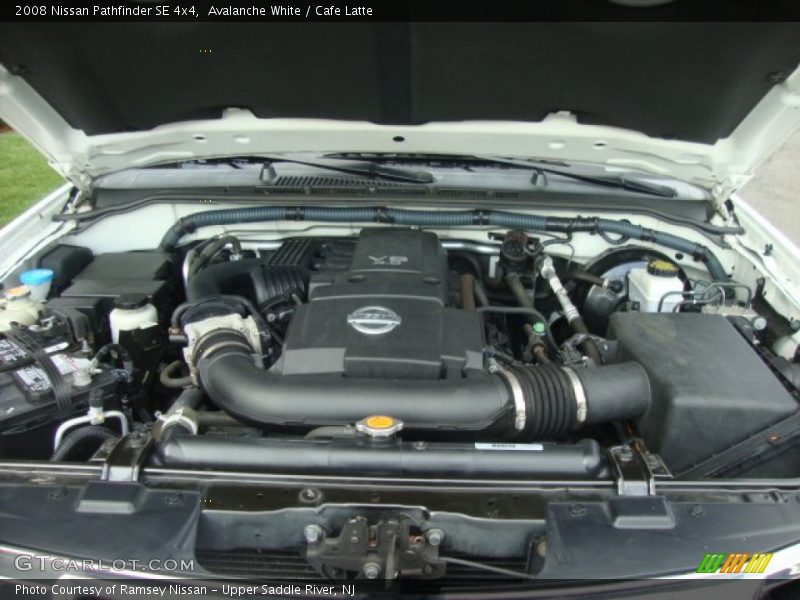 Avalanche White / Cafe Latte 2008 Nissan Pathfinder SE 4x4