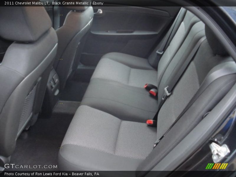 Black Granite Metallic / Ebony 2011 Chevrolet Malibu LT