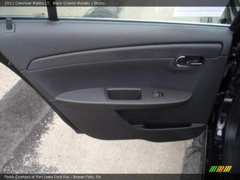 Black Granite Metallic / Ebony 2011 Chevrolet Malibu LT