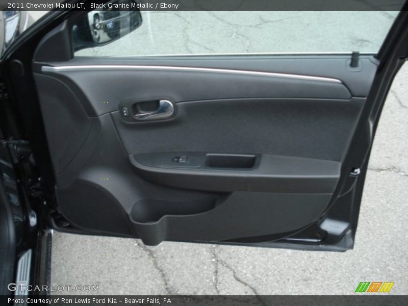 Black Granite Metallic / Ebony 2011 Chevrolet Malibu LT