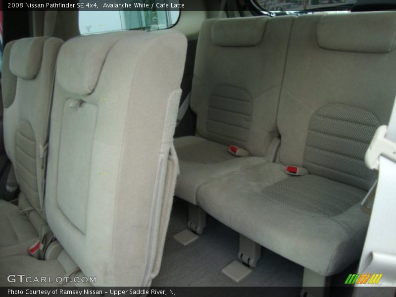 Avalanche White / Cafe Latte 2008 Nissan Pathfinder SE 4x4