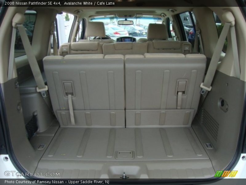 Avalanche White / Cafe Latte 2008 Nissan Pathfinder SE 4x4