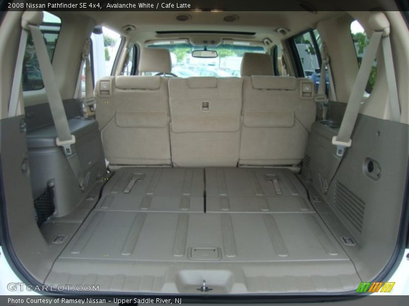 Avalanche White / Cafe Latte 2008 Nissan Pathfinder SE 4x4