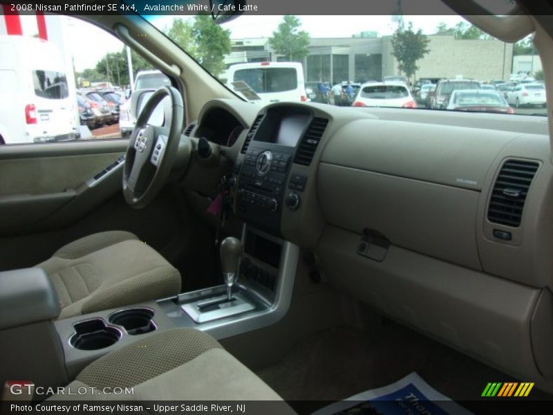 Avalanche White / Cafe Latte 2008 Nissan Pathfinder SE 4x4