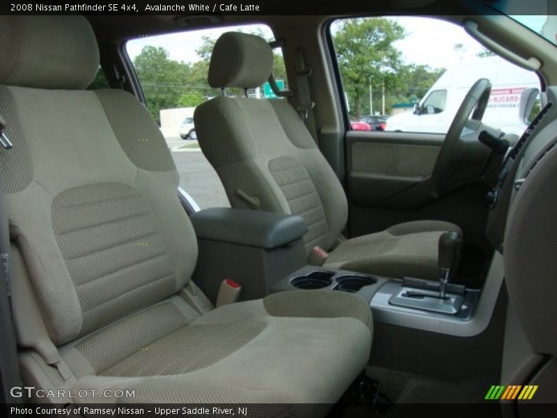 Avalanche White / Cafe Latte 2008 Nissan Pathfinder SE 4x4