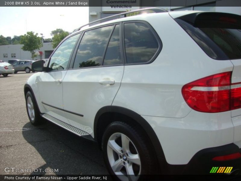 Alpine White / Sand Beige 2008 BMW X5 3.0si