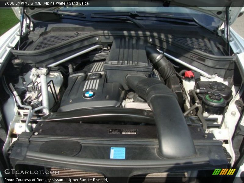 Alpine White / Sand Beige 2008 BMW X5 3.0si