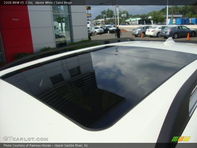 Alpine White / Sand Beige 2008 BMW X5 3.0si