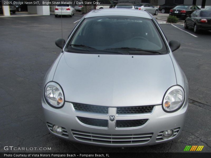Bright Silver Metallic / Dark Slate Gray 2005 Dodge Neon SXT