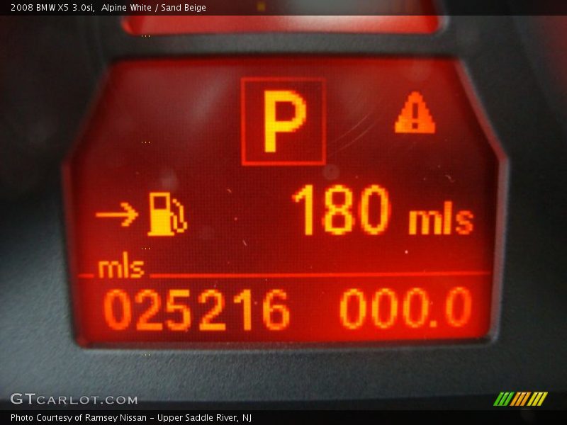 Alpine White / Sand Beige 2008 BMW X5 3.0si