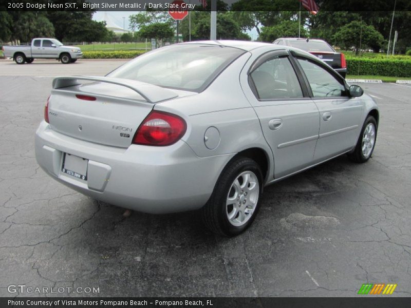 Bright Silver Metallic / Dark Slate Gray 2005 Dodge Neon SXT