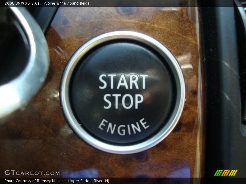 Alpine White / Sand Beige 2008 BMW X5 3.0si