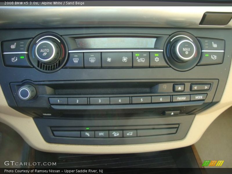 Alpine White / Sand Beige 2008 BMW X5 3.0si