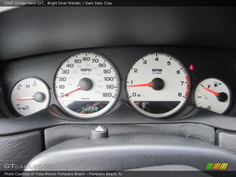 Bright Silver Metallic / Dark Slate Gray 2005 Dodge Neon SXT