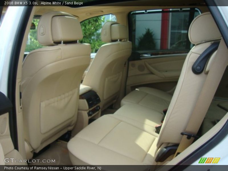 Alpine White / Sand Beige 2008 BMW X5 3.0si