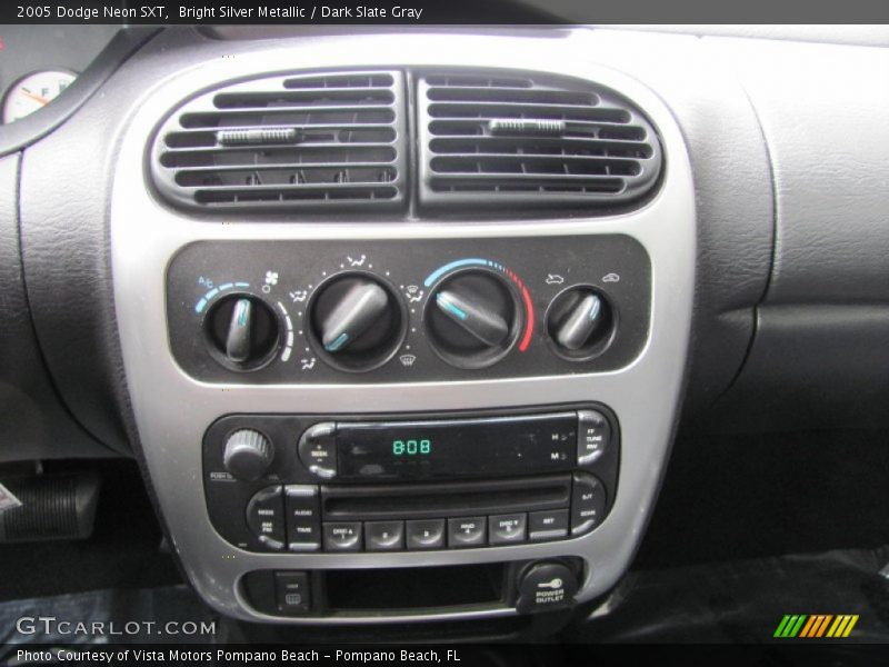 Bright Silver Metallic / Dark Slate Gray 2005 Dodge Neon SXT