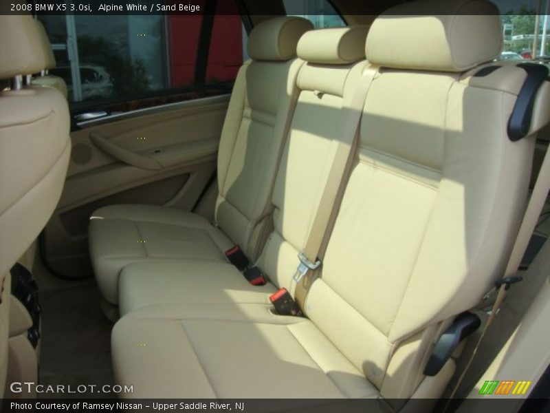 Alpine White / Sand Beige 2008 BMW X5 3.0si