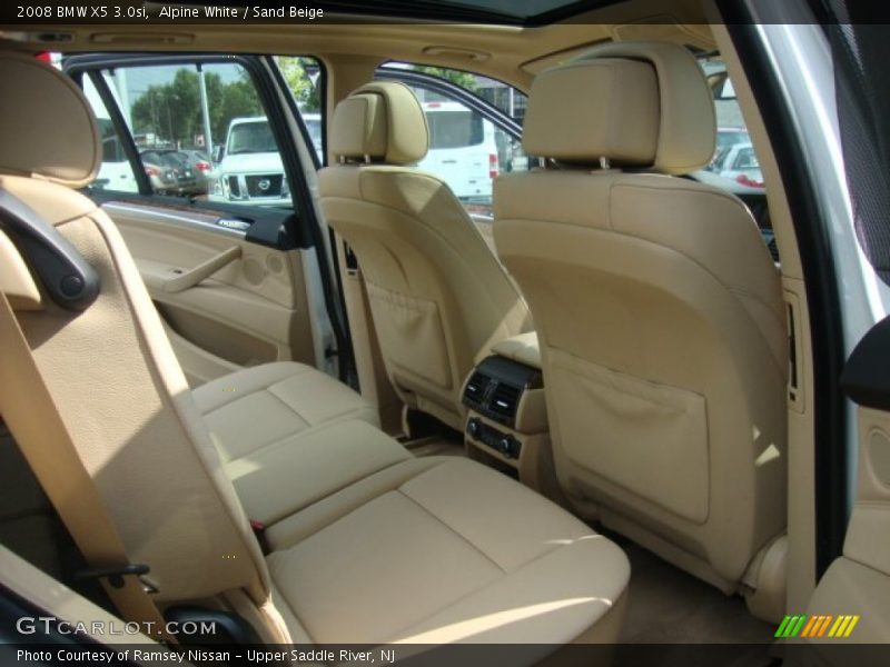 Alpine White / Sand Beige 2008 BMW X5 3.0si