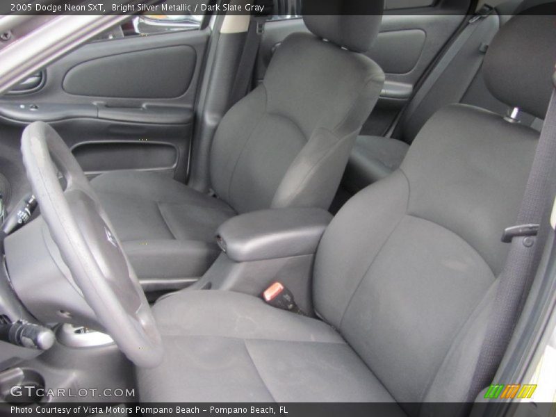 Bright Silver Metallic / Dark Slate Gray 2005 Dodge Neon SXT