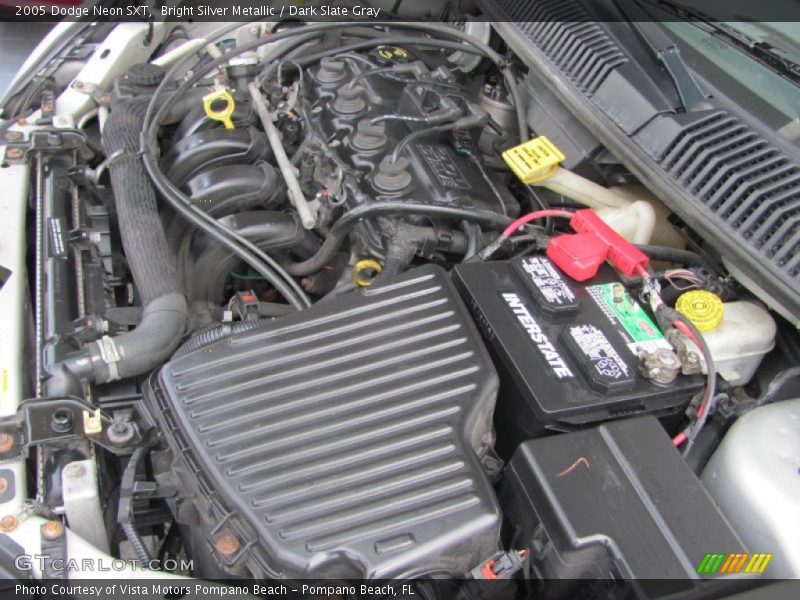 Bright Silver Metallic / Dark Slate Gray 2005 Dodge Neon SXT