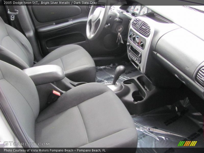 Bright Silver Metallic / Dark Slate Gray 2005 Dodge Neon SXT