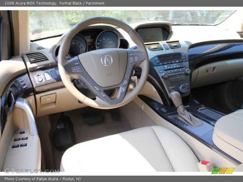 Formal Black / Parchment 2008 Acura MDX Technology