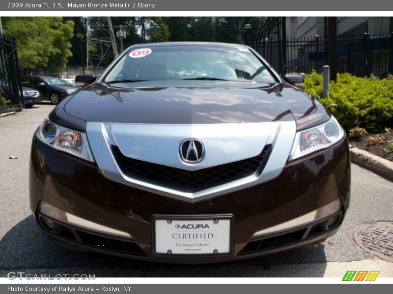 Mayan Bronze Metallic / Ebony 2009 Acura TL 3.5