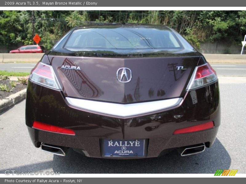 Mayan Bronze Metallic / Ebony 2009 Acura TL 3.5