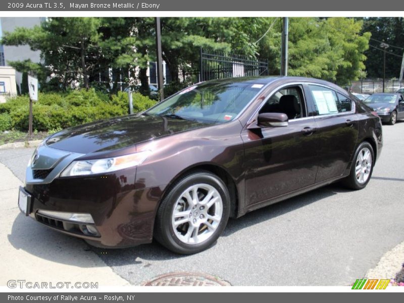 Mayan Bronze Metallic / Ebony 2009 Acura TL 3.5