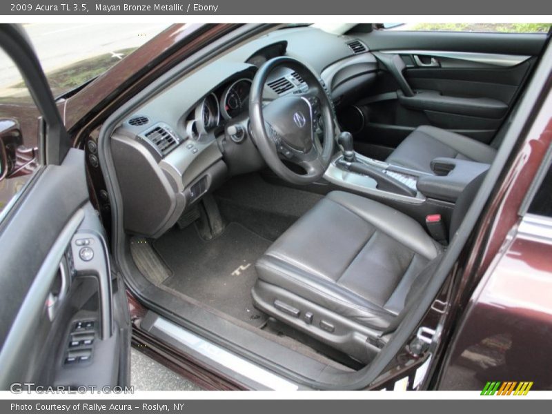 Mayan Bronze Metallic / Ebony 2009 Acura TL 3.5