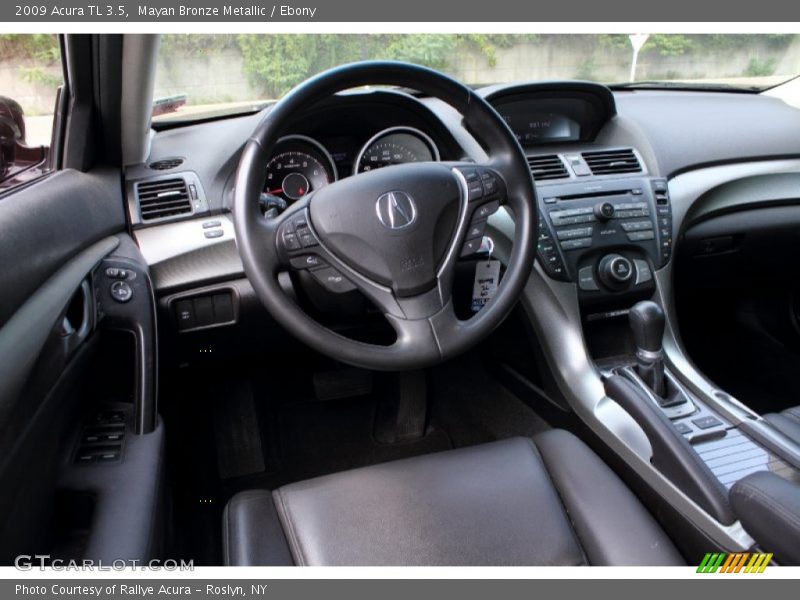Mayan Bronze Metallic / Ebony 2009 Acura TL 3.5