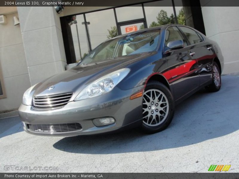 Graphite Metallic / Ivory 2004 Lexus ES 330