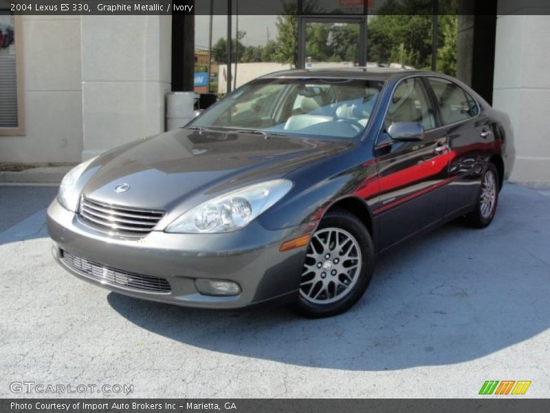 Graphite Metallic / Ivory 2004 Lexus ES 330