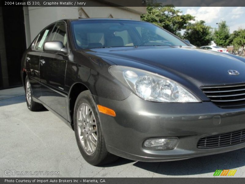 Graphite Metallic / Ivory 2004 Lexus ES 330