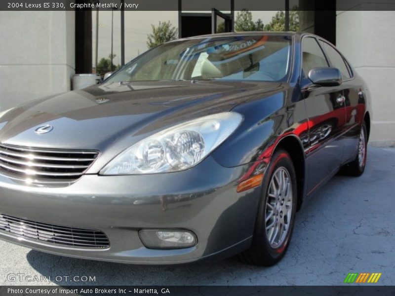 Graphite Metallic / Ivory 2004 Lexus ES 330