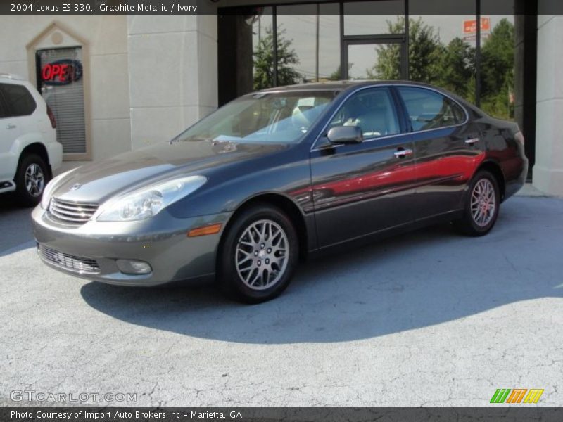 Graphite Metallic / Ivory 2004 Lexus ES 330