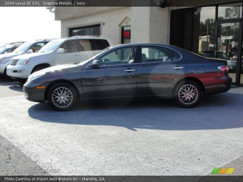 Graphite Metallic / Ivory 2004 Lexus ES 330