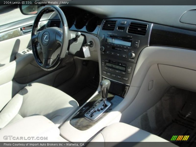 Graphite Metallic / Ivory 2004 Lexus ES 330